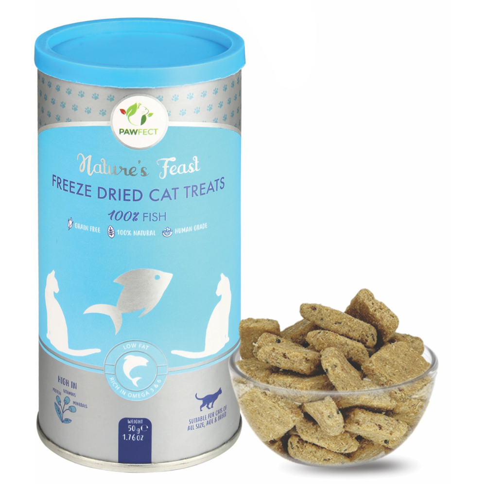 Pawfect Nature's Feast Freeze Dried Cat Treats