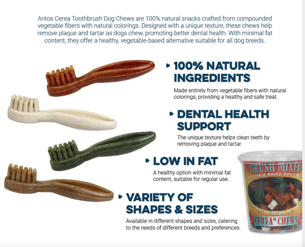 Nova Dog chews - TOOTHBRUSH (M-15cm)